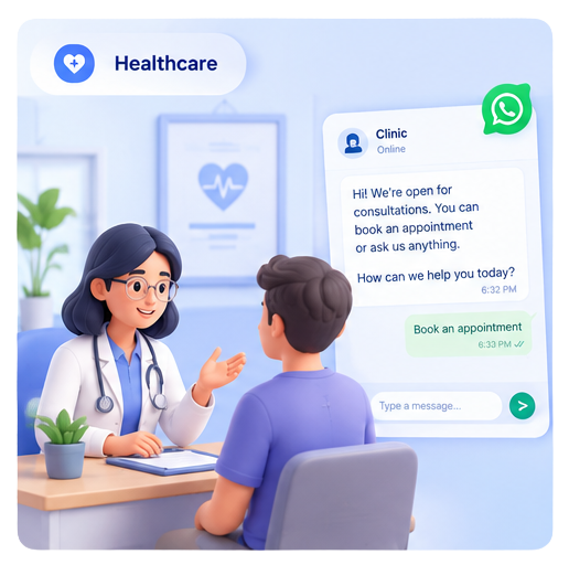 Clinic reception