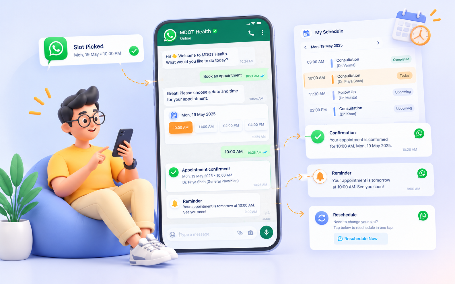 Booking & Reminders